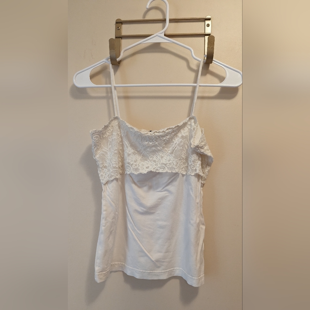 Floral lace cami